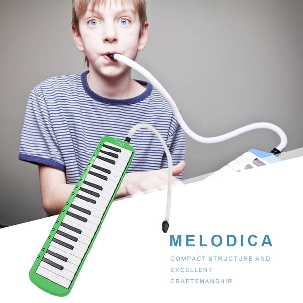 Instrumento Musical de 37 teclas, boquilla portátil, teclado de Piano de aire para regalo de música DQrwqpou Para Estrenar
