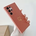 thumbnail image 4 of Candy Phone Case for Samsung Galaxy S22 Ultra Love Heart Case Cute Solid Color Case Screen Camera Protection Shockproof Soft TPU Bumper Case for Samsung Galaxy S22 Ultra 5g 6.8 inch (Pink), 4 of 9