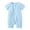 Green, variant on Baby Boys Bodysuits Summer Short Sleeved Print Double Zipper Athletic Fit Onesies Daily Wear Size 18 Months-24 Months
