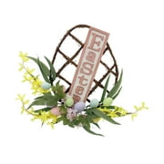 Way To Celebrate Easter Wall Decoration, Natural Vine Egg, 21"