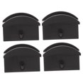 thumbnail image 4 of GETAJGHSD 4Pcs Hat Hangers Curved Black Plastic Simple Design for Home Organization Adults, 4 of 8