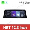 thumbnail image 2 of ZWNAV Ultra-Thin 12.3 inch Wireless CarPlay+Android Auto Retain Original Car Function Car Radio Stereo Multimedia Receiver for BMW 5 Series 2013-2017 Compatible with Original Car NBT System, 2 of 11