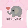 thumbnail image 4 of Inktastic Daddy Loves Me Boys or Girls Baby Bodysuit, 4 of 5