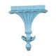 thumbnail image 2 of Estantes flotantes de pared europeos, estantes ornamentados para la entrada y la sala de estar. Azul, 2 of 9