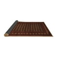 thumbnail image 2 of Ahgly Company Indoor Square Abstract Brown Contemporary Area Rugs, 3' Square, 2 of 4