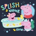 thumbnail image 3 of CafePress - Peppa Pig: Splish Splash - Kids Sweatshirt, Youth Crew Neck Sweatshirt, 3 of 4