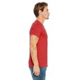 thumbnail image 3 of Bella Canvas Mens CVC Jersey Tee, L, Heather Red, 3 of 3
