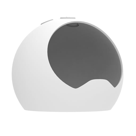 uvwlwu Suitable For Echo_ Dot 4 Smart Speaker Silicone Protective Cover Anti-Fall(White)