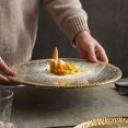 thumbnail image 3 of Flat Tray High-grade Luxury Steak Dinner Plate Household Creative Tableware High Temperature Ceramic Dessert Salad Plate, 3 of 7