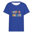 thumbnail image 5 of CPNG Children's Girls and Boys Fifth Grade T Shirt Letter Print Loose Fit Tees Summer Casual Short Sleeve Round Neck T-Shirt, 5 of 5