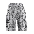 thumbnail image 5 of Nestiefly Camo Cargo Shorts for Men Relaxed Fit Twill Bermuda Shorts Drawstring Elastic Waist Casual Work Short Pants with Pockets 2026 Snake Pattern XL, 5 of 5