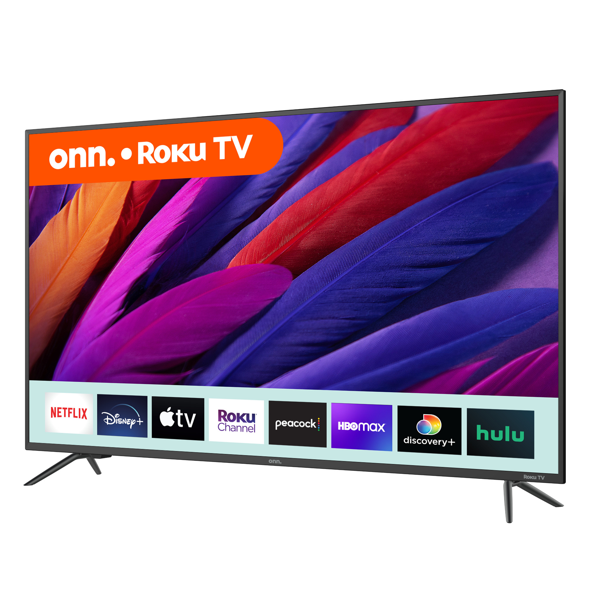 onn. 50” Class 4K UHD (2160P) LED Roku Smart TV HDR (100097811) - image 3 of 17
