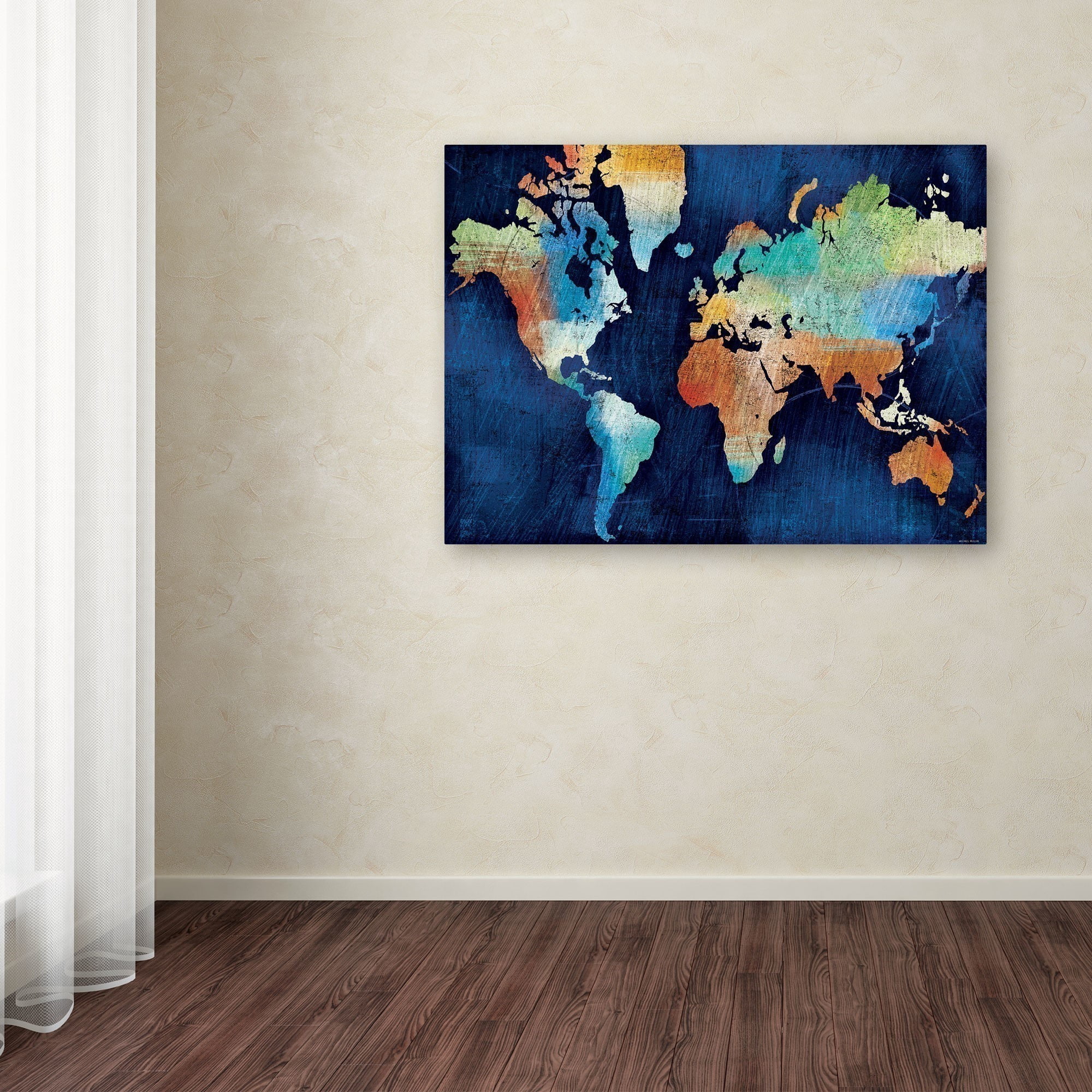 Trademark Fine Art "Seasons Change" Canvas Art by Michael Mullan
