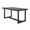 Multibrown, variant on GDF Studio Avianna Outdoor Wicker Dining Table, Multibrown