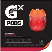 Gatorade GX Pods, Fruit Punch, 3.25oz Pods (16 Pack)