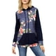 thumbnail image 2 of Sudadera con Capucha Floral Manga Larga Moda Casual Apariencia Atractiva Mujer METRO, 2 of 8