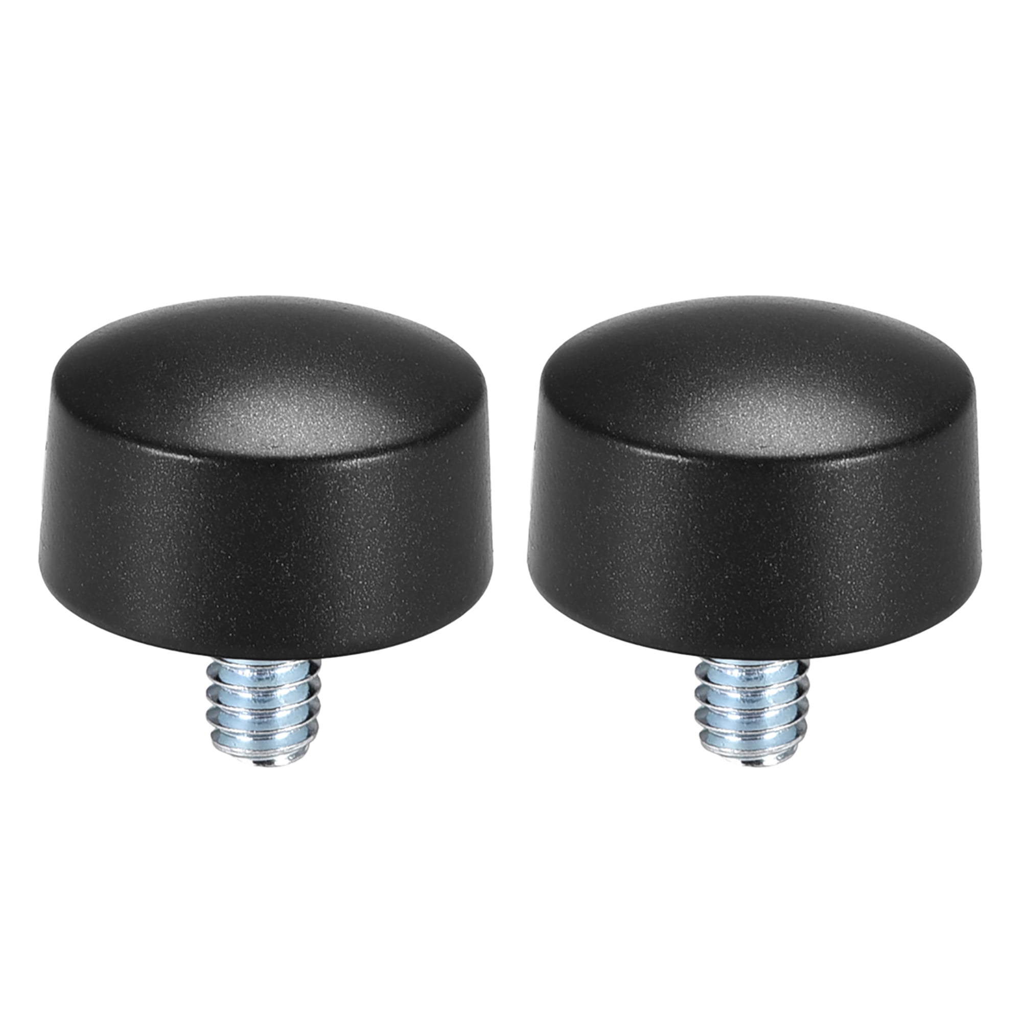 Curtain Rod Finials Plastic End,Fit For 19mm Diameter (Max.) Rod，Total