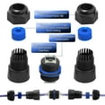 thumbnail image 3 of VCELINK Waterproof RJ45 Coupler Short Profile, Cat6/Cat5E/Cat5 Waterproof Ethernet Connector Shielded IP67, 6-Pack, Black, 3 of 9