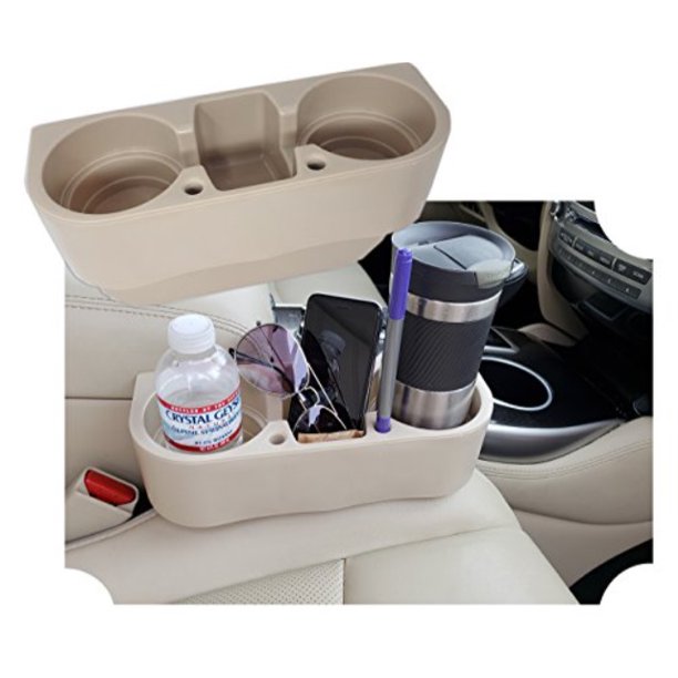 universal auto car seat drink cup holder cell holder storage bin