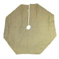 thumbnail image 3 of Kurt Adler 50-inch Gold and Ivory Sequin Tree skirt, 3 of 3