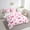 Hot Pink, variant on Erosebridal Kawaii Bowknot Bed In A Bag With Sheets Dreamy Princess Style Queen Comforter Set 7 Piece Teen Women,Girly Cute Bow Bedding Set Pink Bow Tie Bed Set Bedroom Decor