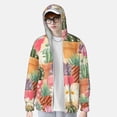 thumbnail image 4 of Sigee Succulent And Cactus Print UPF50+ Men's Sun Protection Hoodie Shirt SPF UV Shirt Long Sleeve Fishing Outdoor Lightweight, S-3XL, 4 of 9