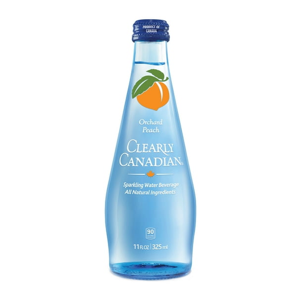 Clearly Canadian, Sparkling Water, Orchard Peach, 11 oz