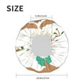thumbnail image 6 of Easygdp Cute Sloth In Yoga Pose Tree Shower Caps for Women, Double Waterproof Layers Shower Cap, Quick Drying Bath Hair Cap Reusable, 6 of 9