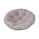 thumbnail image 5 of Colchón colgante de silla de huevo almohadilla colgante de silla transpirable suave espesada silla de jardín sillón de asiento de silla para el césped gris, 5 of 9
