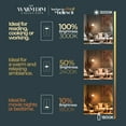 thumbnail image 4 of Bulbrite 5 Watt LED B11 Light Bulbs, Warm Dimming 3000K (Soft White) - 1800K (Candlelight), 500 Lumens, (4 Pack), 4 of 5