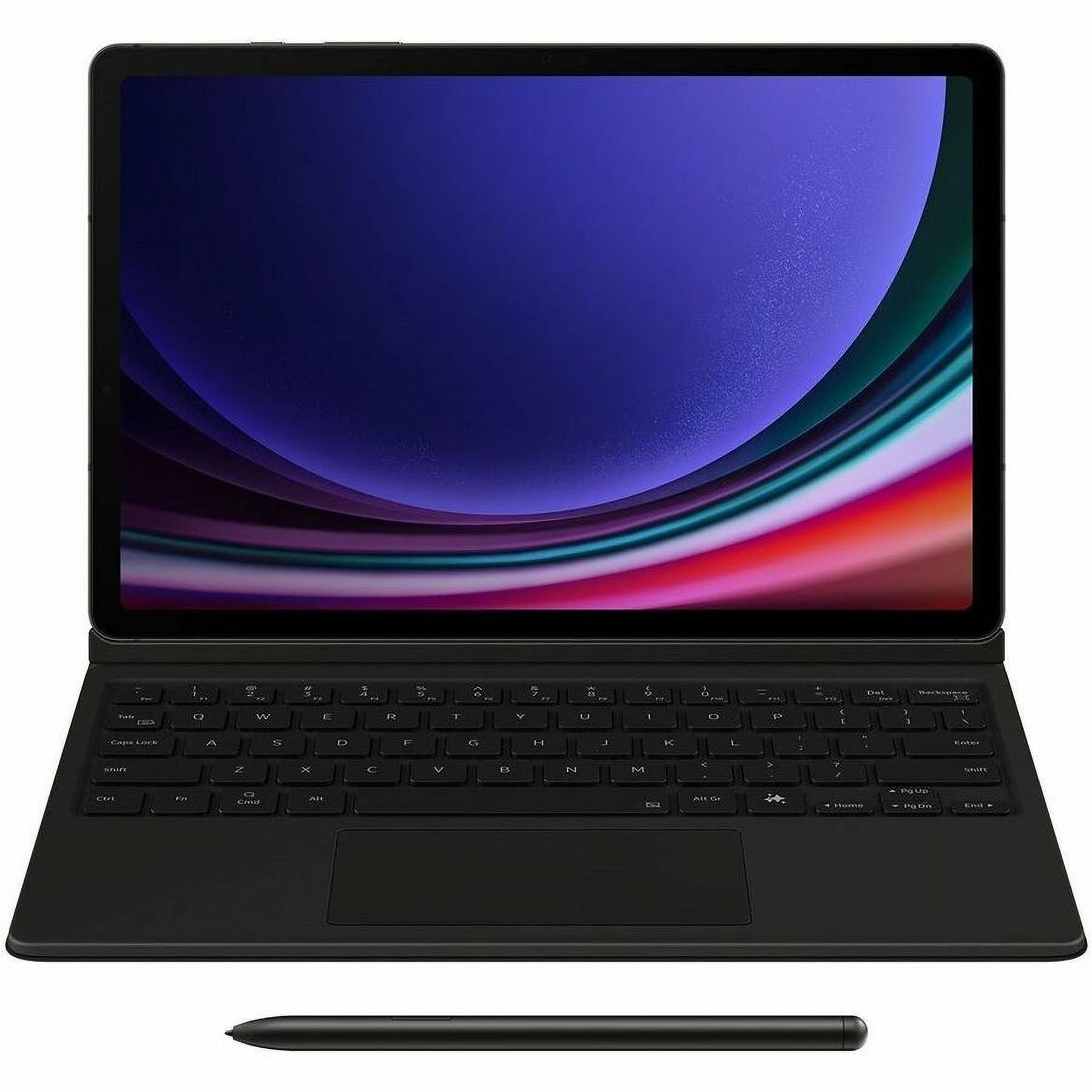 Samsung, Galaxy Tab S9 Book Cover Keyboard, Black, 6.8