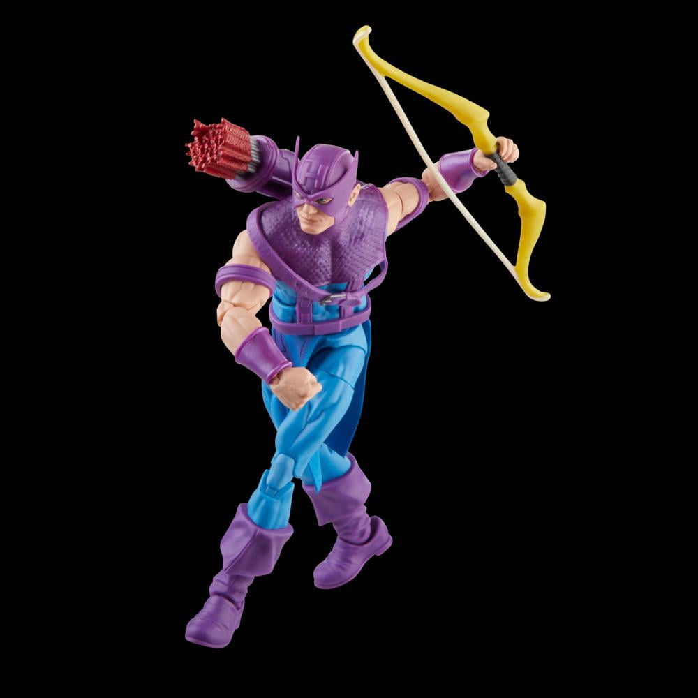 Hasbro Marvel Legends Series Hawkeye with Sky-Cycle Avengers 60th Anniversary 6 Inch