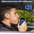 thumbnail image 4 of Alcohol Tester with 30 Mouthpieces Portable LCD Display Breath Alcohol Analyzer High Precision Alcohol Detector, 4 of 7