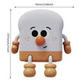 thumbnail image 5 of Luz De Noche De Pan De Dibujos Animados Atenuación Toast Lámpara Soporte Para Teléfono Tostadora Pan Lámpara Regalo De Cumpleaños Niñas Niños Adolescentes WDOplteas Para estrenar, 5 of 5