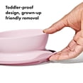 thumbnail image 2 of Plato con base antideslizante OXO Tot Stick and Stay - Blossom, 2 of 6