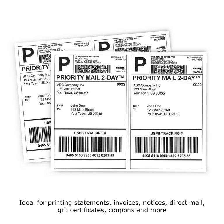 Printable Cardstock - 8.5 x 11 Perforated Sheets