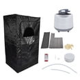 thumbnail image 4 of Juego de sauna para el hogar, 1000W 2.0L, sauna portátil para el hogar, tienda de spa, kit de sauna de vapor, confiabilidad excepcional, 4 of 8