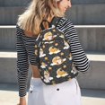 thumbnail image 6 of Yiaed Cute Bee Gnome Print Backpack, Premium Laptop Backpack, Travel Backpack for Women, Lightweight Backpacks, Comfortable Back Pack-Medium, 6 of 7
