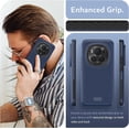 thumbnail image 4 of TUDIA MergeGrip Honor Magic 6 Pro Étui 5G 2024 Double Couche Prise Robuste - Bleu Indigo, 4 of 7