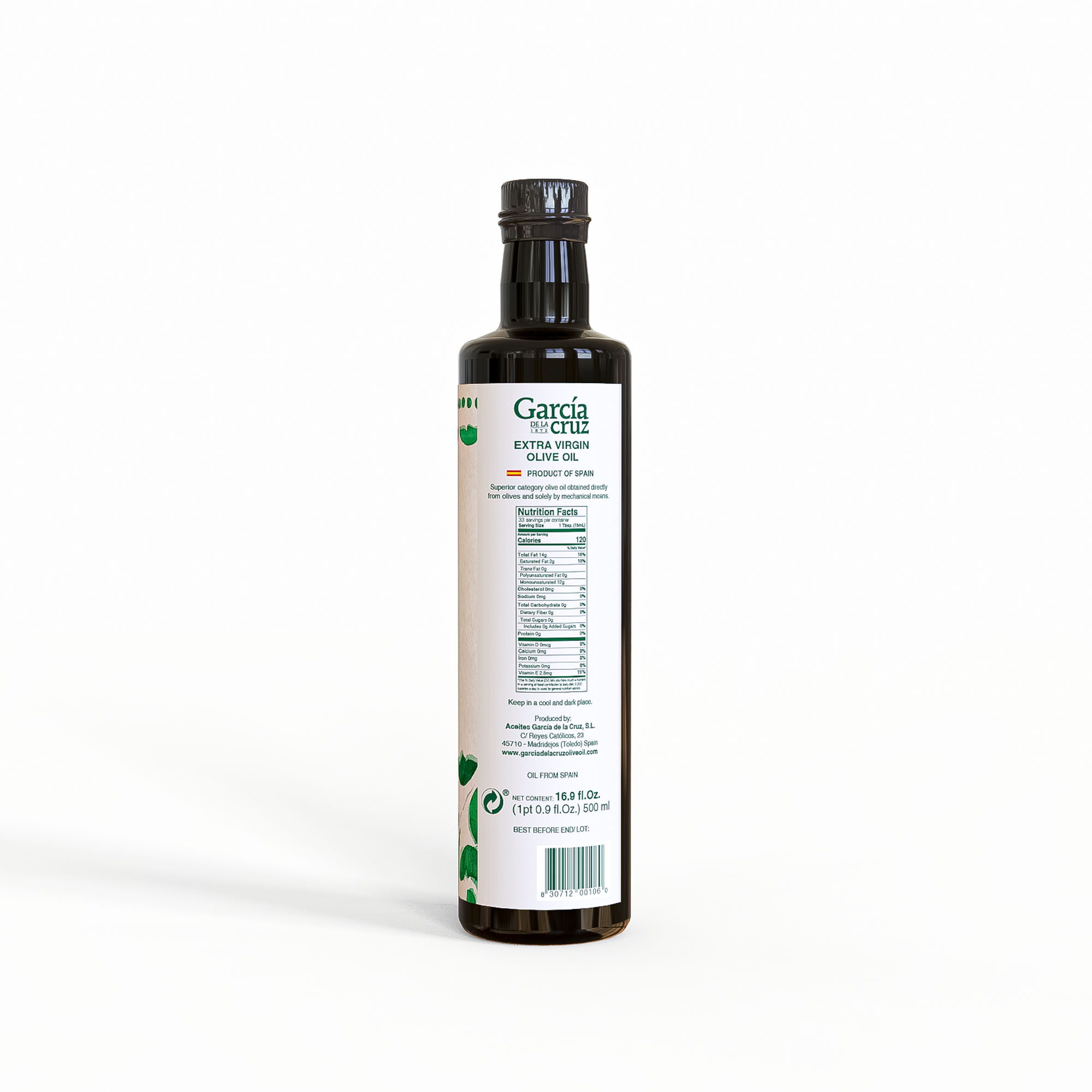 Garcia De La Cruz Essential Extra Virgin Olive Oil 500mL