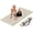 BEIGE, variant on 4W Wide Yoga Mats, Extra Large 35" x 72" Pilates Matt, 10mm Thick Non Slip, TPE Tear-Resistant Exercise Mats for Home Workouts (Green)