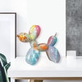 thumbnail image 4 of Escultura de perro globo, globo decorativo portátil de europeo del creativo naranja y rosa Gloria Escultura Globo, 4 of 6