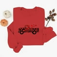 thumbnail image 4 of Ounisa Valentines Sweatshirt Women Gnomes Shirts Love Heart Sweater Crewneck Long Sleeve Pullover Tops, 4 of 6