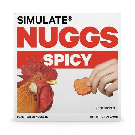 Simulate Nuggs Plant-Based Chicken Nuggets, 17 Pieces, 10.4 oz