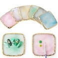 thumbnail image 3 of Square Shape Resin Nail Painting Drawing Display Plate Gel Polish Pigment Holder, 3 of 10