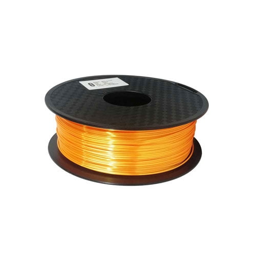 EL3D 3D Printer Filament; PLA Silk-Like Orange, 1.75mm; 1Kg 