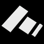 3 pcs White Door Slot Cover Bezel Lid Part for Nintendo Wii Console System