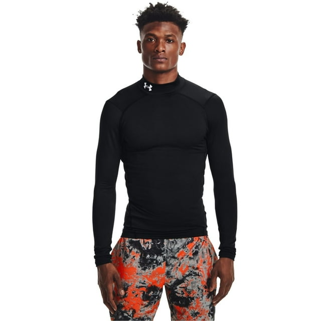 Camiseta Under Armour ColdGear Compresión Mock Negra XL