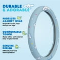 thumbnail image 3 of Official Sanrio Hello Kitty Cinnamoroll Steering Wheel Cover with Easy Clip-on Car Air Freshener, Odor Eliminator, Fun Scents, 3 of 8