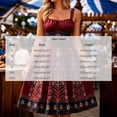 thumbnail image 3 of Ovbmpzd Oktoberfest Womens Summer Dresses Wine Bavarian Midi Dirndl A-Line Plus Size Sleeveless Dresses,XXXL, 3 of 5